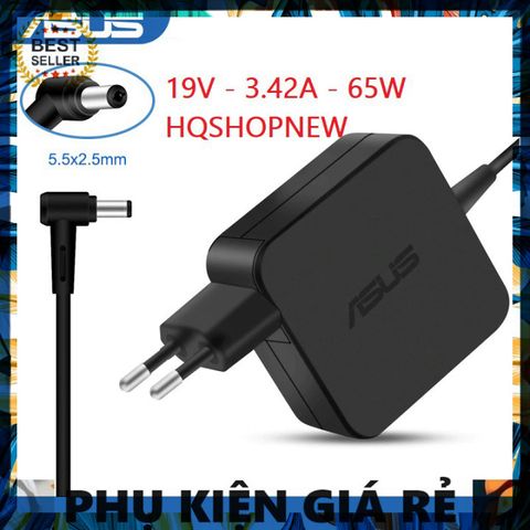 Sạc Laptop Asus 19V 3.42A 65W 5.5*2.5mm - Phụ Kiện Chất Lượng Cao, Đảm Bảo Giao Hàng Đúng Hẹn