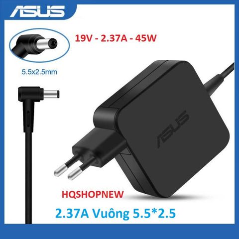 Sạc Laptop Asus 19V 3.42A - 2.37A - 1.75A với chân 4.0*1.35mm và 5.5*2.5mm - Phụ kiện chính hãng, an toàn cho thiết bị Asus