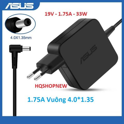 Sạc Laptop Asus 19V 3.42A - 2.37A - 1.75A với chân 4.0*1.35mm và 5.5*2.5mm - Phụ kiện chính hãng, an toàn cho thiết bị Asus