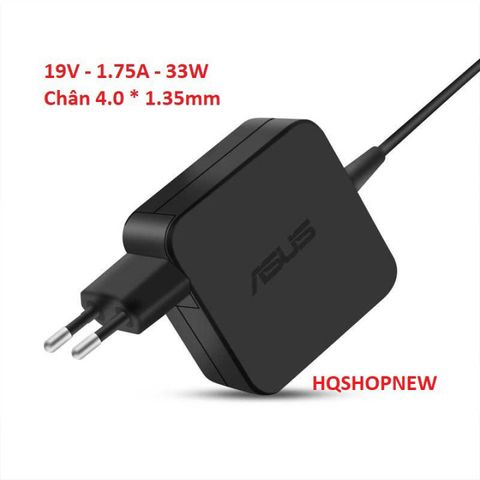 Sạc laptop Asus chính hãng 19V 1.75A 33W chân nhỏ 4.0*1.35mm - Phụ kiện máy tính giá rẻ, chất lượng cao