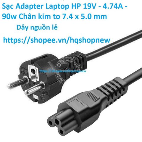 Sạc Adapter Laptop HP 19V - 4.74A - 90W Chân Kim To 7.4 x 5.0mm Chính Hãng - Bảo Hành An Toàn và Hiệu Suất Tối Đa