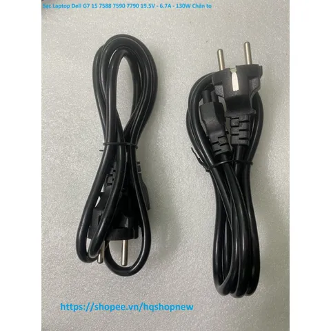 Sạc Laptop Chính Hãng Dell G7 15 7588 7590 7790 - 19.5V 6.7A 130W Chân To - Thiết Bị Chất Lượng Cao, Mới 100%