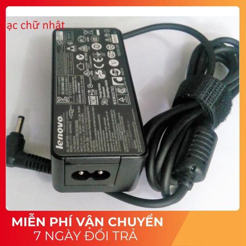 Sạc Laptop Lenovo Chính Hãng 20V 2.25A 45W Chân Nhỏ - Phụ Kiện An Toàn, Tiết Kiệm Năng Lượng, Đen