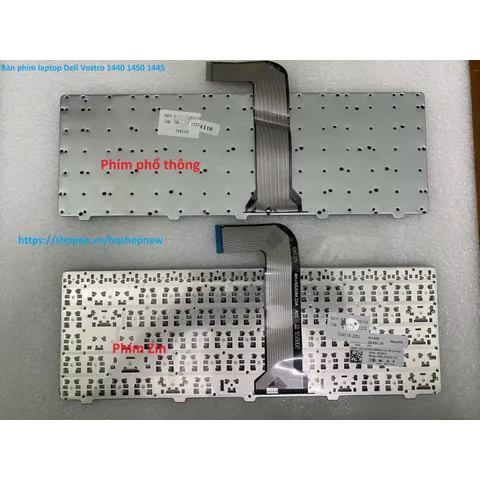 Bàn phím laptop Dell Vostro 1440/1450/1445 - Phụ kiện chính hãng giá rẻ, thay thế nhanh chóng và hiệu quả cho laptop