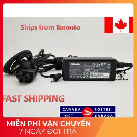Sạc Laptop Asus 19V 2.1A 40W Chân Mini Chính Hãng - Phụ Kiện Giá Rẻ Cho Laptop Asus