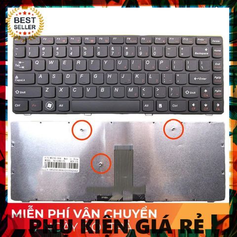 Bàn phím laptop Lenovo B470 B480 B490 - Phụ kiện chính hãng giá rẻ, chất lượng cao, giao hàng đúng đơn hàng