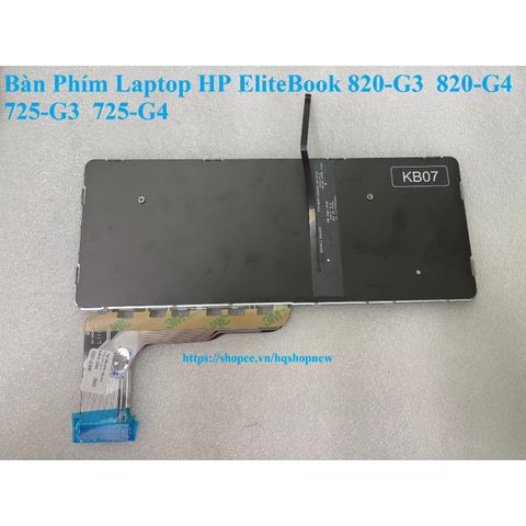 Bàn Phím Laptop HP EliteBook 820-G3/G4 và 725-G3/G4 - Phụ Kiện Chất Lượng Cao, Gõ Êm, Có LED, Hàng Thay Thế Chính Hãng