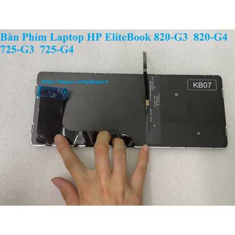 Bàn Phím Laptop HP EliteBook 820-G3/G4 và 725-G3/G4 - Phụ Kiện Chất Lượng Cao, Gõ Êm, Có LED, Hàng Thay Thế Chính Hãng
