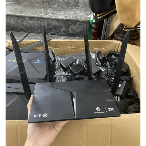 Bộ Phát Router WiFi 6 ZTE E2615 AX1800 Mbps - Hỗ Trợ MESH 2 Băng Tần, Kết Nối Xuyên Tường, Giao Diện Dễ Dùng, Chống Ngắt Kết Nối