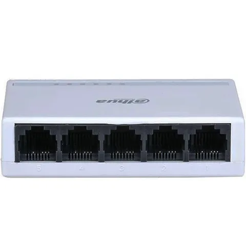 Bộ Chia Mạng 5 Cổng Dahua DSS - Switch Ethernet Nhanh Tốc Độ 100Mbps Chính Hãng, Tiết Kiệm Không Gian, Bảo Hành 24 Tháng