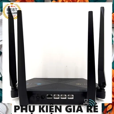Bộ Phát Router Wifi6 ZTE E2603 AX1800 Mbps - Thiết Bị MESH 2 Băng Tần, Hỗ Trợ Kết Nối Không Dây, Chức Năng Xuyên Tường