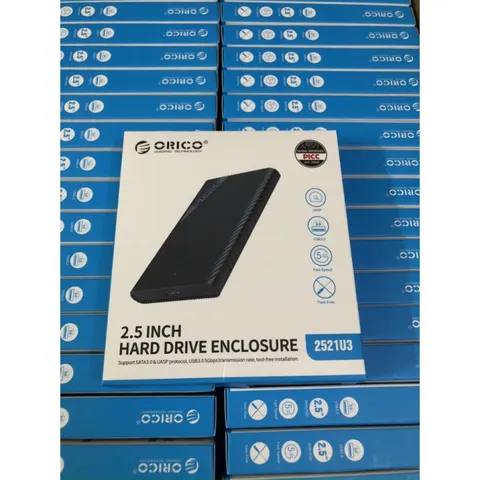 Hộp Đựng Ổ Cứng 2.5 inch Orico 2521U3 USB 3.0 Chính Hãng - Tốc độ 5Gb/s, Hỗ trợ tối đa 6TB, Bảo hành 12 tháng