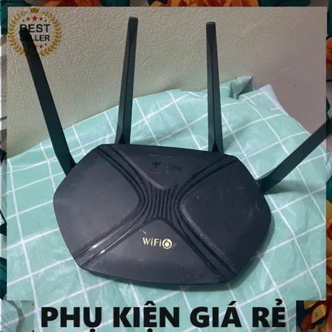Bộ Phát Router Wifi6 ZTE E1600 AX1800 Mbps - WiFi 6 Chính Hãng, Hỗ Trợ MESH Không Dây, Hiệu Năng Cao Cho Nhà Thông Minh