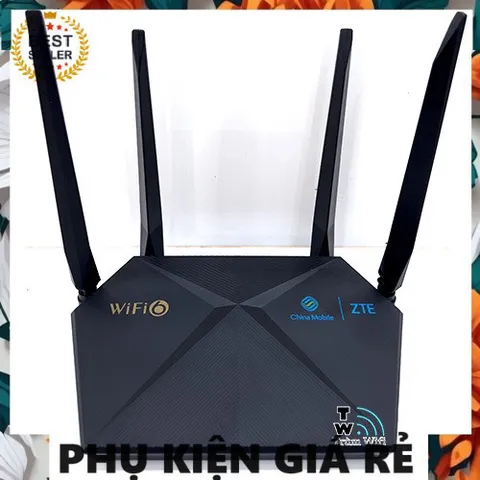 Router Wifi6 ZTE E2603 AX1800 Mbps - Bộ Phát Mạng MESH Không Dây 2 Băng Tần - Thiết Bị Sử Dụng Dễ Dàng, Hàng Cũ Chất Lượng Cao