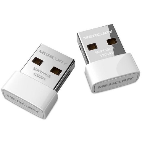 USB Mini Bắt Sóng WIFI MERCURY MW150UH - Tốc Độ 150Mbps, Thiết Kế Nhỏ Gọn, Hỗ Trợ Máy Tính Bàn, Cắm Dễ Dàng