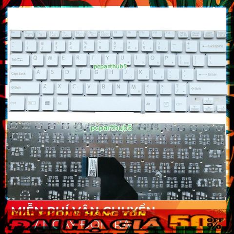 Bàn phím laptop Sony SVF143A1YW SVF14327SGB SVF14327SGW SVF14327SGP - Phụ kiện chính hãng, hiệu suất cao cho máy tính xách tay