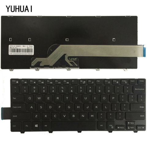 Bàn phím Laptop Dell Inspiron 14-5457 có đèn LED - Phụ kiện chính hãng P49G003, P49G, linh kiện chất lượng cao