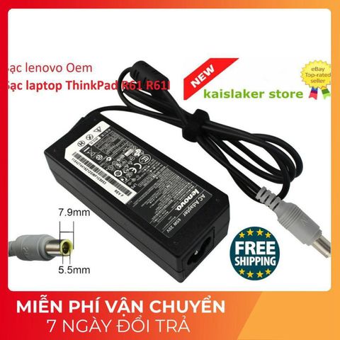 Sạc Laptop Chính Hãng Cho ThinkPad R61 R61I - Phụ Kiện Laptop Đáng Tin Cậy, Giao Hàng Nhanh Chóng