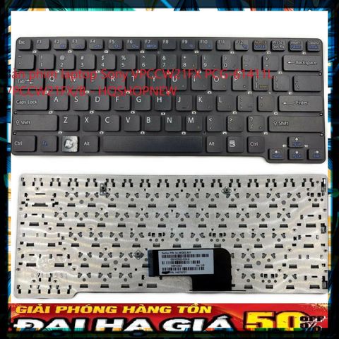 Bàn phím laptop Sony VPCCW21FX PCG-61411L - Phụ kiện chính hãng giá rẻ, giao hàng đúng đơn hàng