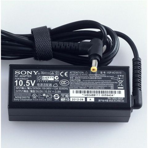 Sạc Laptop Sony Chính Hãng 10.5V - 3.8A, 4.3A - Phụ Kiện Laptop Đáng Tin Cậy - Bảo Hành Chất Lượng