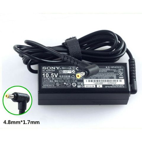 Sạc Laptop Sony Chính Hãng 10.5V - 3.8A, 4.3A - Phụ Kiện Laptop Đáng Tin Cậy - Bảo Hành Chất Lượng