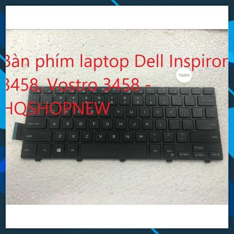 Bàn phím Laptop Dell Inspiron 3458, Vostro 3458 Có Đèn LED - Phụ Kiện Thiết Bị Số Chất Lượng Cao