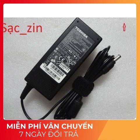 Sạc Laptop Toshiba Chính Hãng 19V - 3.42A - 65W, Phụ Kiện Giá Rẻ, Giao Hàng Đúng Đơn