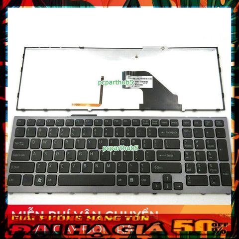 Bàn Phím Laptop Sony VPCF117HG VPCF117FX VPCF1 - Phụ Kiện Chính Hãng Chất Lượng Cao, Giao Hàng Nhanh Chóng