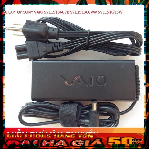 Sạc Laptop Zin Sony Vaio SVE15136CVB SVE15136CVW SVE151G13W - Phụ Kiện Chất Lượng, Giá Rẻ, Giao Hàng Nhanh Chóng