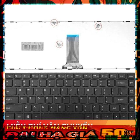 Bàn phím laptop Lenovo G40-30 G4030 - Phụ kiện chính hãng, thay thế hoàn hảo cho laptop Lenovo, bảo đảm chất lượng và độ bền cao