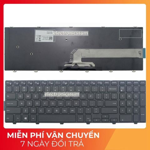 Bàn phím laptop Dell Vostro 15-3568 có đèn LED - Phụ kiện đa năng cho máy tính xách tay Dell 5100 3568