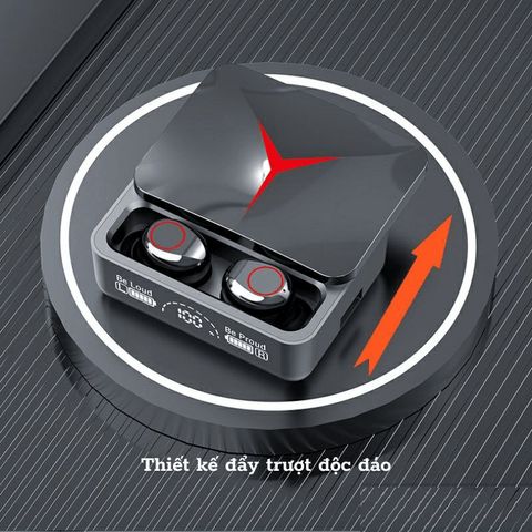 Tai Nghe Bluetooth M90 Pro TWS 5.3 - Âm Thanh HIFI Chất Lượng, Màn Hình LED Thông Minh, Chống Nước, Micro Đàm Thoại, Thiết Kế Hiện Đại