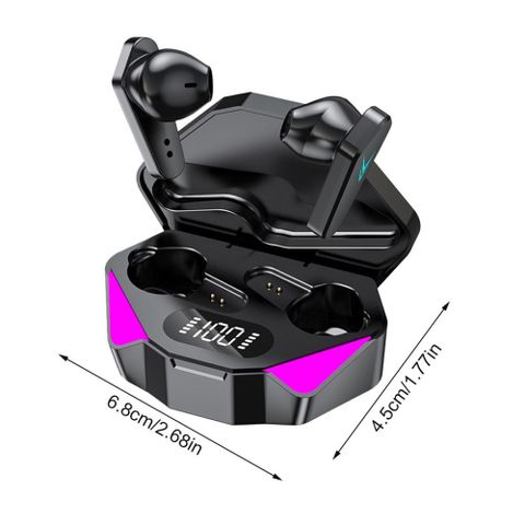 Tai Nghe Gaming Không Dây X15 Bluetooth 5.1 - Âm Thanh HIFI, Kháng Nước IPX5, Cảm Biến Chạm, LED RGB - Thiết Kế Thể Thao, Pin Bền
