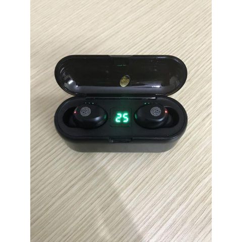 Tai nghe Bluetooth 5.0 AMOI F9 Quốc Tế - Không Dây, Chống Nước IPX5, Âm Thanh HIFI, Sạc Dự Phòng 2500mAh, Bảo Hành 6 Tháng