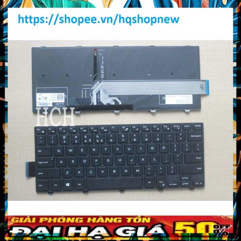 Bàn Phím Laptop Dell Inspiron 14 Series 3000, 5000, 7000 - Phụ Kiện Chính Hãng, Chất Lượng Cao, Dễ Dàng Thay Thế