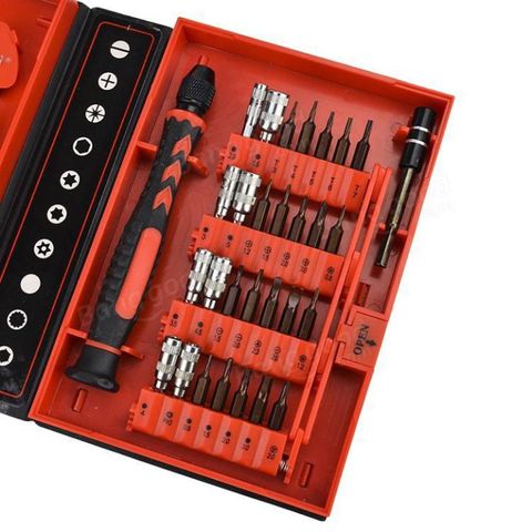 Bộ Dụng Cụ Sửa Chữa Tua Vít Đa Năng Kaisi 38 Trong 1 Chất Lượng Cao - Thép Hợp Kim, Hộp Đựng Tiện Lợi Cho Điện Tử và Máy Tính