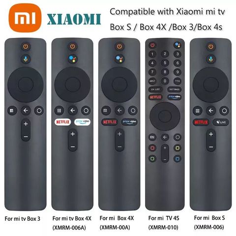 Điều Khiển Remote Thay Thế Cho Xiaomi Mi TV Stick / Mi Box S / Box 4x / Box 3 / Box 4 - Hàng Chất Lượng Cao, Tìm Kiếm Giọng Nói