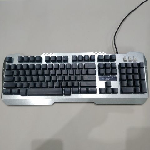 Combo Bàn Phím Chuột Chuyên Game Giả Cơ EWEADN K005 - Fullsize 104 Phím Led 7 Màu Cao Cấp, Phụ Kiện Gaming Giá Rẻ