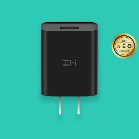 Củ Sạc Nhanh ZMI QC 3.0 18W HA612 - Đầu Sạc Chính Hãng Trắng/Đen, Tương Thích iOS/Android, Bảo Vệ An Toàn Hoàn Hảo