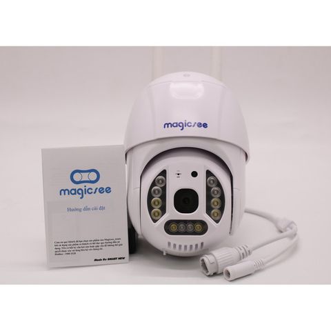Camera Giám Sát Ngoài Trời Magicsee ZS310 2K Không Dây WiFi - Công Nghệ AI, Chống Nước IP68, Kèm Thẻ Nhớ 32GB/64GB