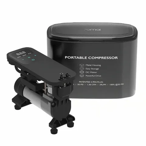 Bơm lốp ô tô tự động Xiaomi 70mai Midrive TP01 - Máy bơm lốp xe hơi 70mai Máy bơm lốp xe ô tô 70MAI Mi