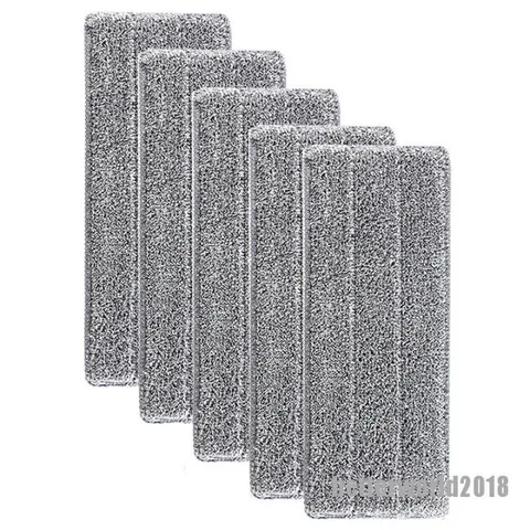 Giẻ Lau Nhà Thay Thế Đa Năng Bằng Vải Sợi Giặt Được - Phụ Kiện Tiện Dụng Cho Cây Lau Nhà, Chống Bám Bẩn, Dễ Vệ Sinh, Thích Hợp Với Mọi Loại Sàn