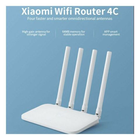 Bộ Kích Sóng Wifi Chính Hãng Xiaomi 4C - Tăng Cường Tín Hiệu 300Mbps Cho Nhà Chung Cư, Nhiều Tầng, Không Cần Dây Kết Nối