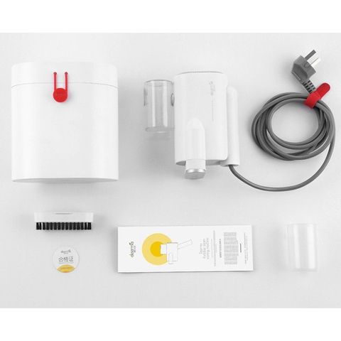 Máy ủi hơi nước cầm tay Deerma DEM HS006 - Bàn là du lịch gấp gọn, diệt khuẩn, làm nóng nhanh, chính hãng 800W, tiện dụng tại mọi nơi.