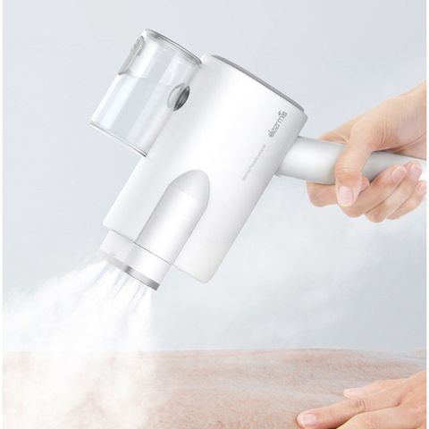Máy ủi hơi nước cầm tay Deerma DEM HS006 - Bàn là du lịch gấp gọn, diệt khuẩn, làm nóng nhanh, chính hãng 800W, tiện dụng tại mọi nơi.