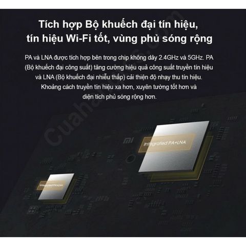 Bộ Phát Wifi Xiaomi Mi Router 4A - Băng Tần Kép 2.4G & 5G, Tốc Độ 1200Mbps, BH 12 Tháng, Điều Khiển Qua App Mi Wifi