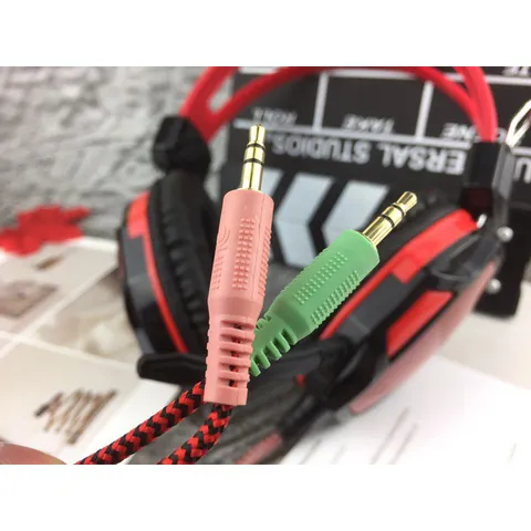 PHỤ KIỆN GIÁ RẺ ✅ Tai Nghe Chụp Tai Chuyên Chơi Game Qinlian A6 Jack 3 5 Có Micro Dây Chống Đứt Dùng Được Cho Máy Tính V