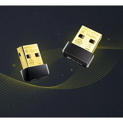 Bộ Chuyển Đổi USB Wifi TP-Link TL-WN725N - Tốc Độ 150Mbps, Kết Nối Không Dây Ổn Định, Thiết Kế Nhỏ Gọn, Bảo Mật WPA/WPA2