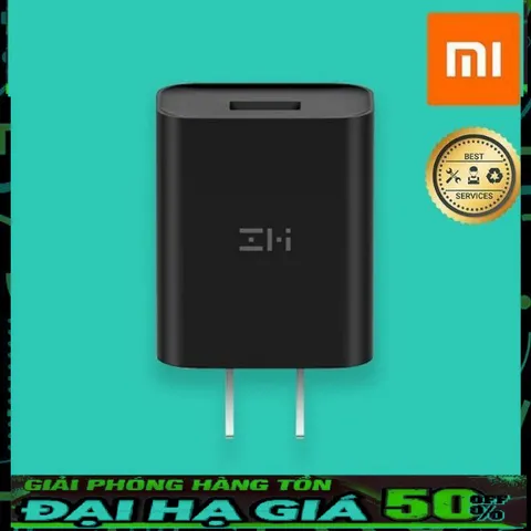 Củ Sạc Nhanh ZMI QC 3.0 HA612 - Cổng USB 18W, Hàng Chính Hãng, Tốc Độ Sạc Nhanh Cho Smartphone và Tablet