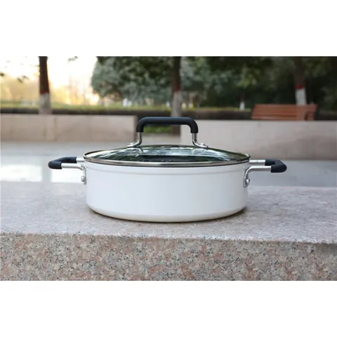 Nồi Lẩu Xiaomi Mijia 4L Hợp Kim Nhôm Thép Inox 430 Không Gỉ - Nồi Chống Dính Cho Bếp Điện Từ, Nấu Lẩu Thích Hợp Cho Gia Đình